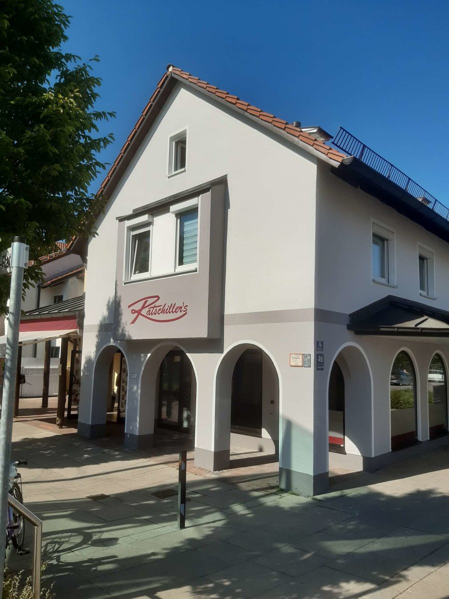 Fassade der Bäckerei Ratschiller gestaltet vom Malerbetrieb Josef Sappl jun.